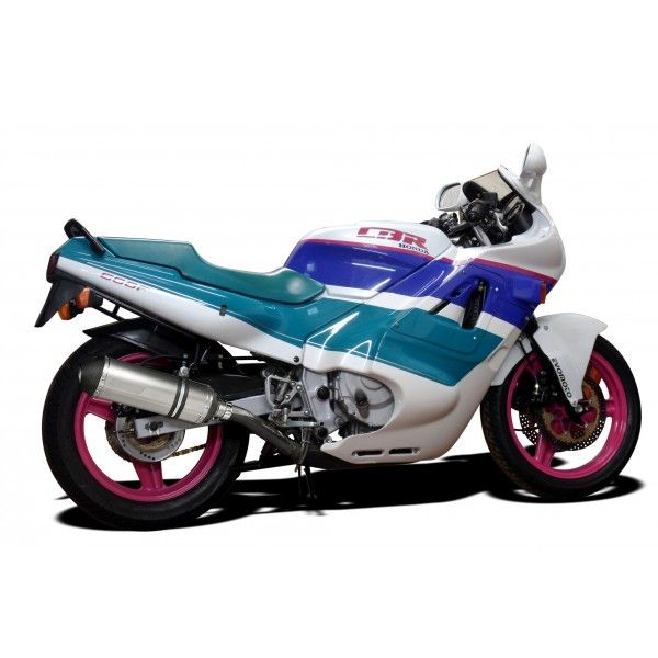 Delkevic volledig systeem X-Oval Titanium 343mm - CBR600F (1987-1990)