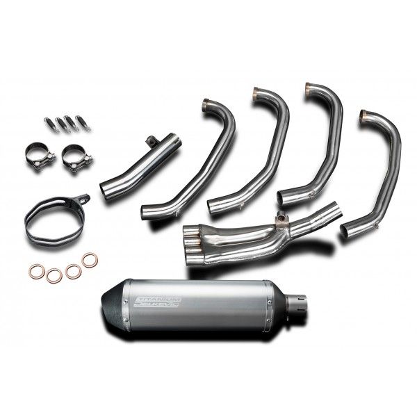 Delkevic volledig systeem X-Oval Titanium 343mm - CBR600F (1987-1990)