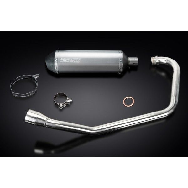 Delkevic volledig systeem X-Oval Titanium 343mm - Kymco CK1 (2014-2015)