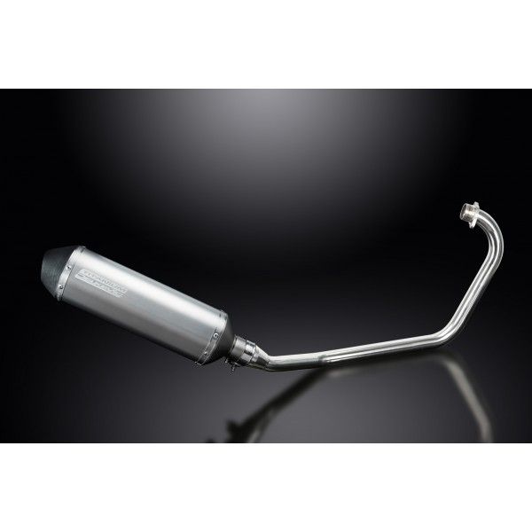 Delkevic volledig systeem X-Oval Titanium 343mm - Kymco CK1 (2014-2015)