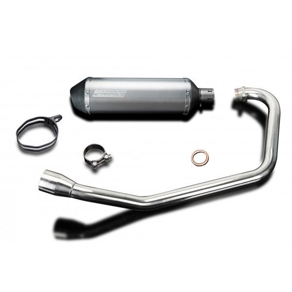 Delkevic volledig systeem X-Oval Titanium 343mm - Kymco CK1 (2014-2015)