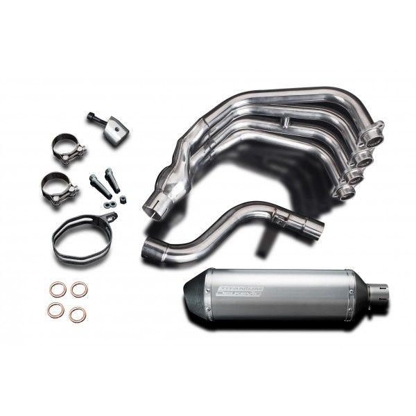 Delkevic volledig systeem X-Oval Titanium 343mm - XJ6 Diversion (2009-2018)