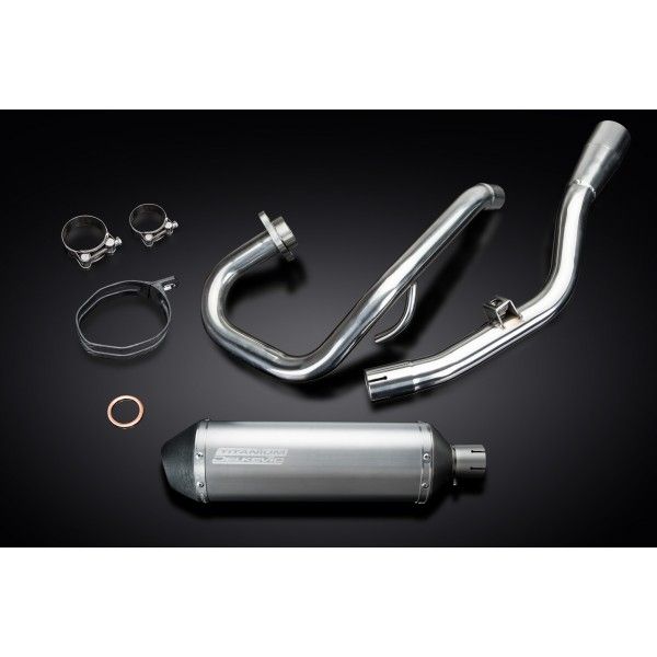 Delkevic volledig systeem X-Oval Titanium 343mm - WR125R (2009-2018)