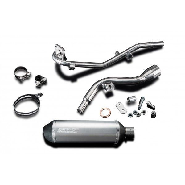 Delkevic volledig systeem X-Oval Titanium 343mm - DR125SM (2009-2014)