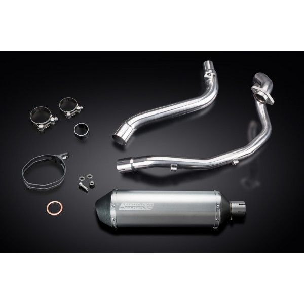 Delkevic volledig systeem X-Oval Titanium 343mm - DR650SE (1996-2019)