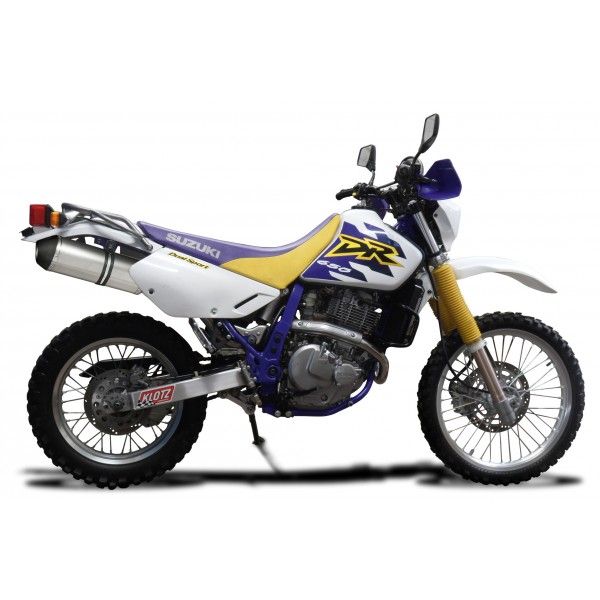 Delkevic volledig systeem X-Oval Titanium 343mm - DR650SE (1996-2019)