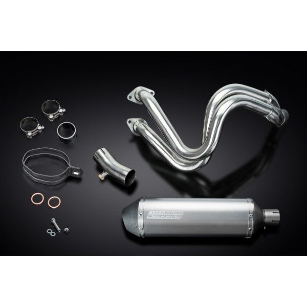 Delkevic volledig systeem X-Oval Titanium 343mm - Z650 (2017-2020)