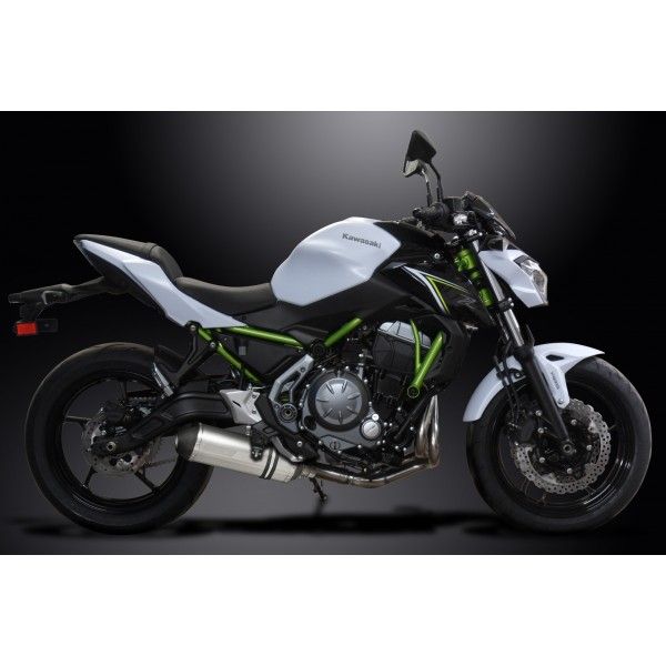 Delkevic volledig systeem X-Oval Titanium 343mm - Z650 (2017-2020)