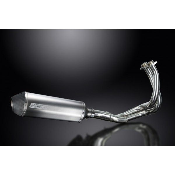 Delkevic volledig systeem X-Oval Titanium 343mm - Z650 (2017-2020)