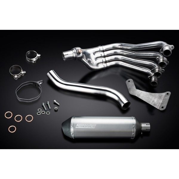 Delkevic volledig systeem X-Oval Titanium 343mm - CBR650F and CB650F (2014-2018)
