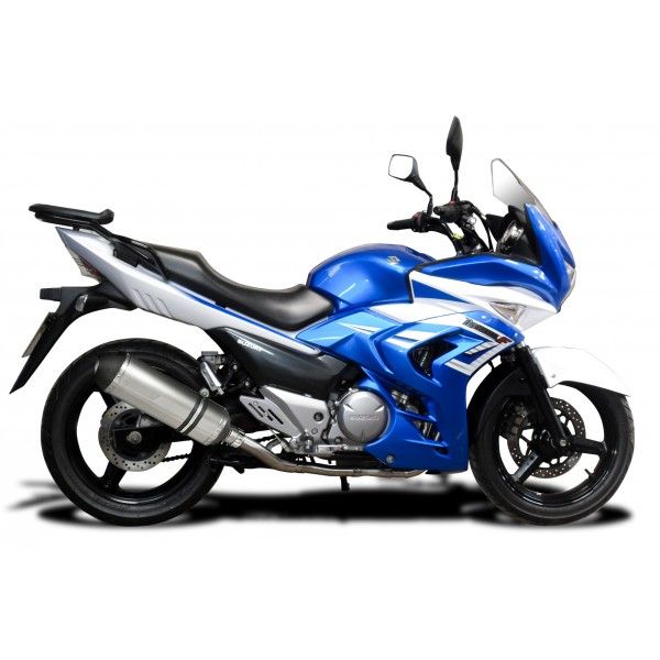 Delkevic volledig systeem X-Oval Titanium 343mm - GW250 Inazuma (2013-2018)