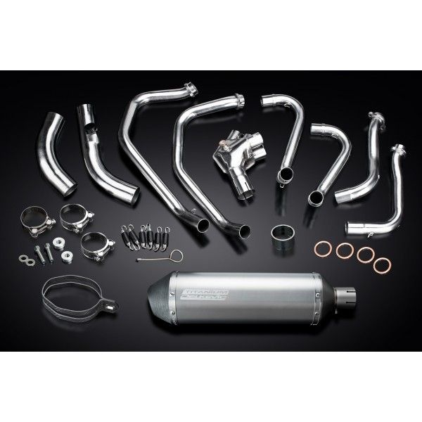 Delkevic volledig systeem X-Oval Titanium 343mm - VFR800F 14-19 VFR800X 15-10