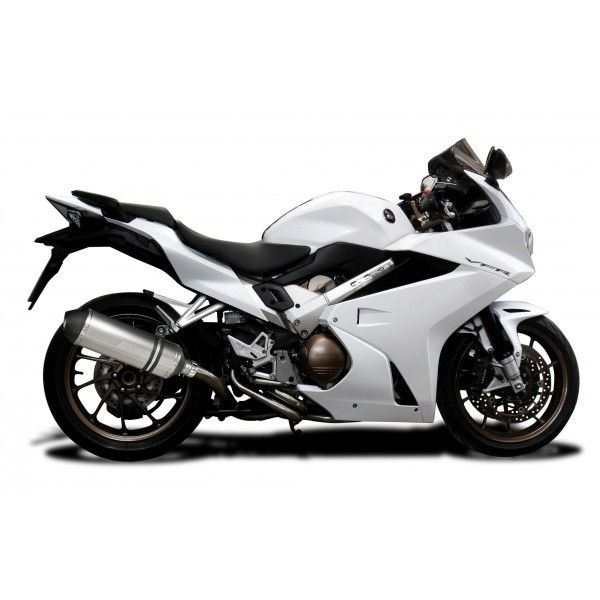 Delkevic volledig systeem X-Oval Titanium 343mm - VFR800F 14-19 VFR800X 15-10