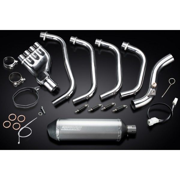 Delkevic volledig systeem X-Oval Titanium 343mm - CB600F HORNET (2007-2013)