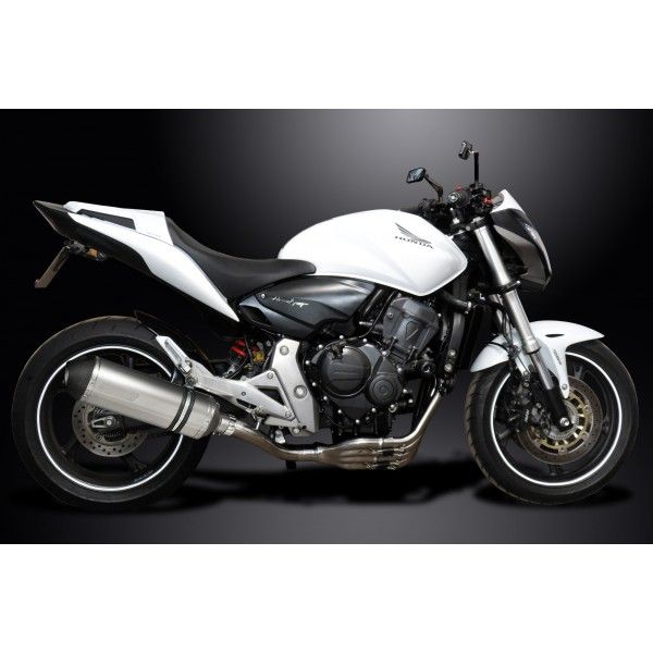 Delkevic volledig systeem X-Oval Titanium 343mm - CB600F HORNET (2007-2013)