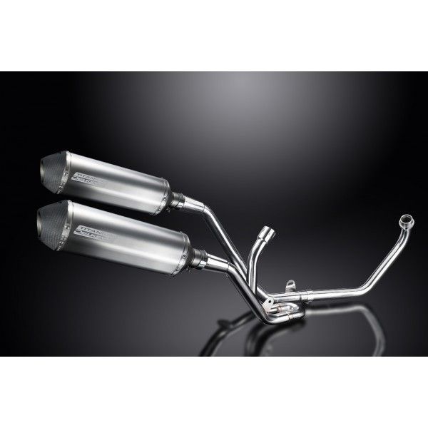 Delkevic volledig systeem X-Oval Titanium 343mm - SV650 (1998-2002)