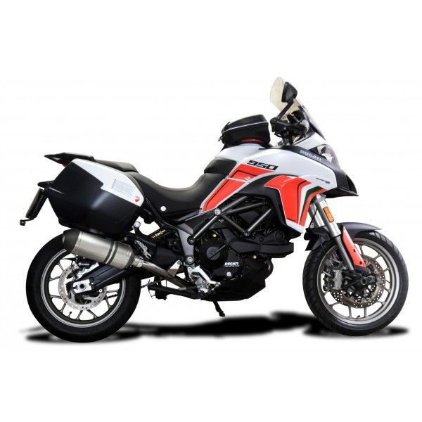 Delkevic slip-on kit X-Oval Titanium 260mm - MULTISTRADA 950 2017-2018