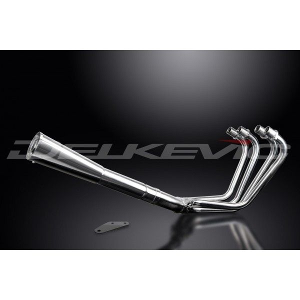 Delkevic volledig systeem Megaphone RVS 550mm - KZ1000LTD (1977-1980)