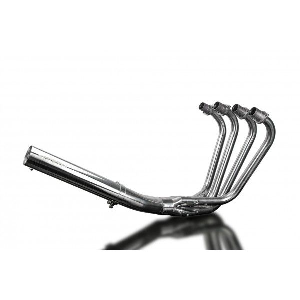 Delkevic volledig systeem Short Straight RVS 350mm - Z750LTD KZ750H (1980-1983)