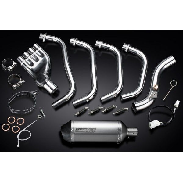 Delkevic volledig systeem X-Oval Titanium 260mm - CB600F HORNET (2007-2013)