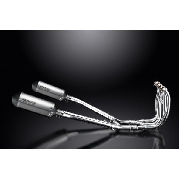 Delkevic volledig systeem X-Oval Titanium 260mm zonder e-keur - GSX1300R HAYABUSA 1999-2007