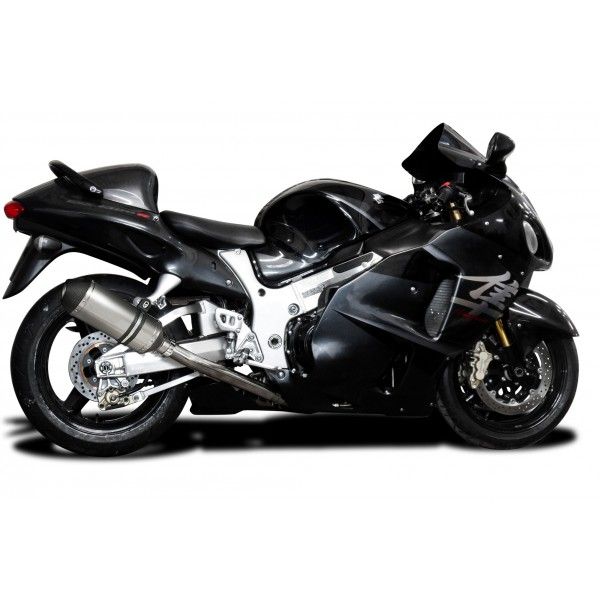 Delkevic volledig systeem X-Oval Titanium 260mm zonder e-keur - GSX1300R HAYABUSA 1999-2007