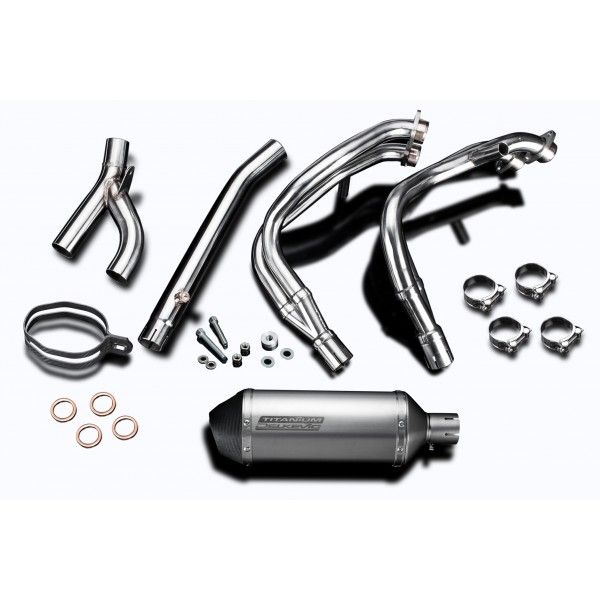 Delkevic volledig systeem X-Oval Titanium 260mm - GSX1300R HAYABUSA 1999-2007