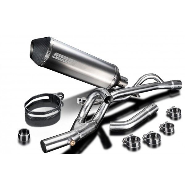Delkevic slip-on kit X-Oval Titanium 343mm - DL650 V-Strom (2017-2020)