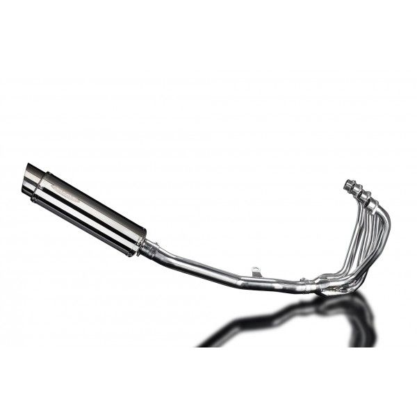 Delkevic volledig systeem Round RVS 350mm - ZRX1100/1200 97-07