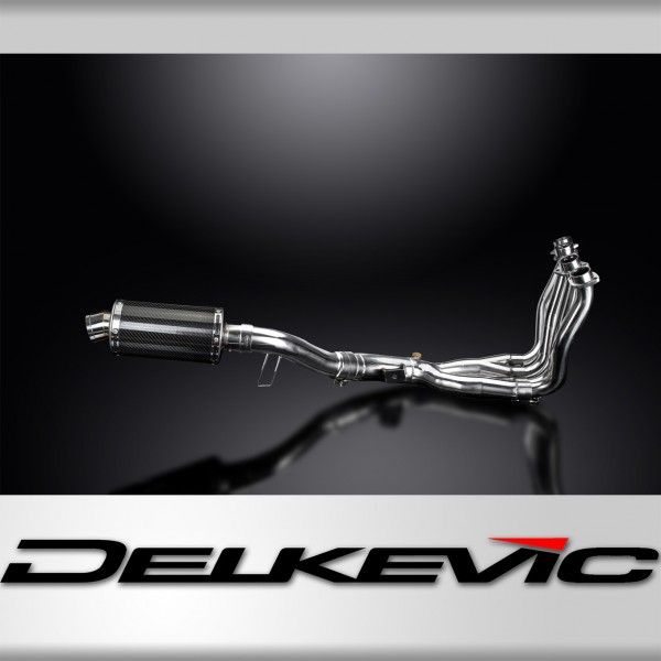 Delkevic volledig systeem Oval Carbon 225mm - FZ1 FAZER FZ1S 06-15
