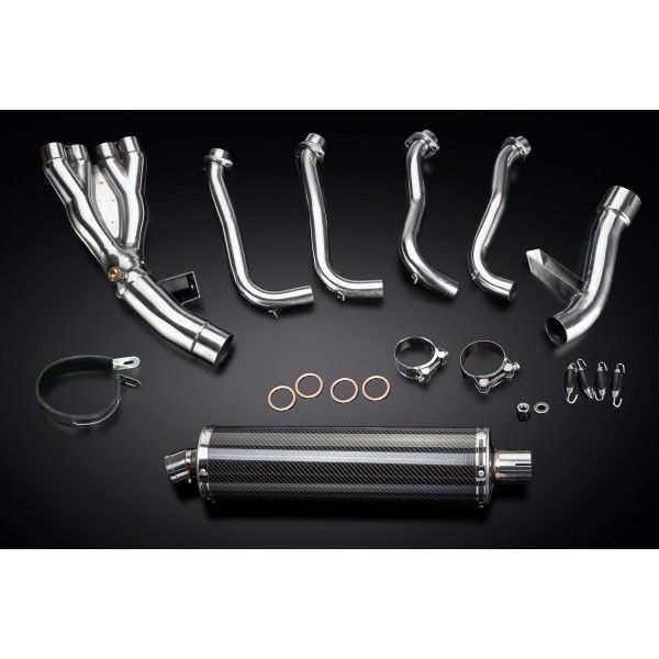 Delkevic volledig systeem Oval Carbon 450mm - FZ1 FAZER FZ1S 06-15