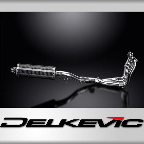 Delkevic volledig systeem Oval Carbon 350mm - FZ1 FAZER FZ1S 06-15