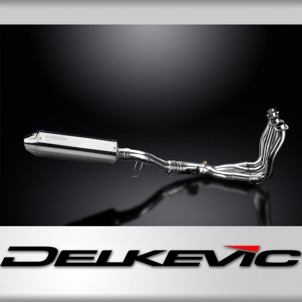 Delkevic volledig systeem Tri-Oval RVS 320mm - FZ1 FAZER FZ1S 06-15