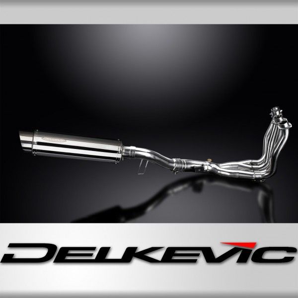 Delkevic volledig systeem Round RVS 350mm - FZ1 FAZER FZ1S 06-15