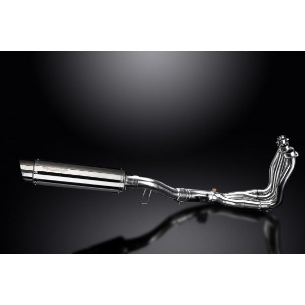 Delkevic volledig systeem Round RVS 350mm - FZ1 FAZER FZ1S 06-15