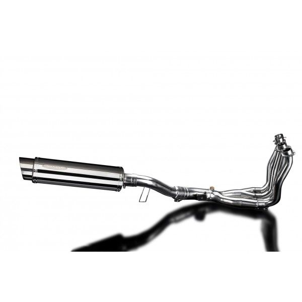 Delkevic volledig systeem Round RVS 350mm - FZ1 FAZER FZ1S 06-15