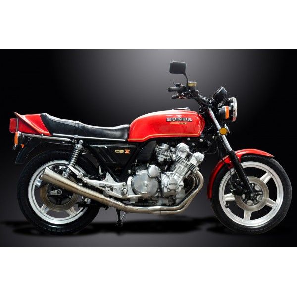 Delkevic volledig systeem Megaphone RVS 550mm - CBX1000 79-83