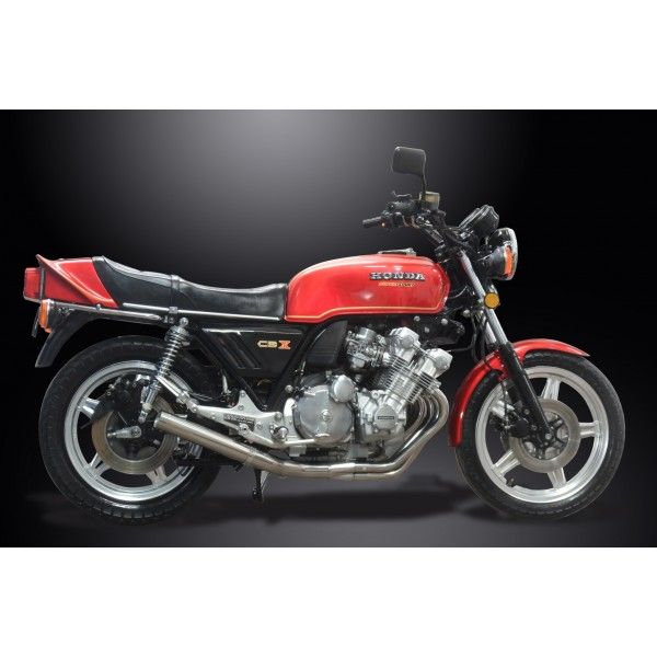 Delkevic volledig systeem Short Straight RVS 350mm - CBX1000 79-83