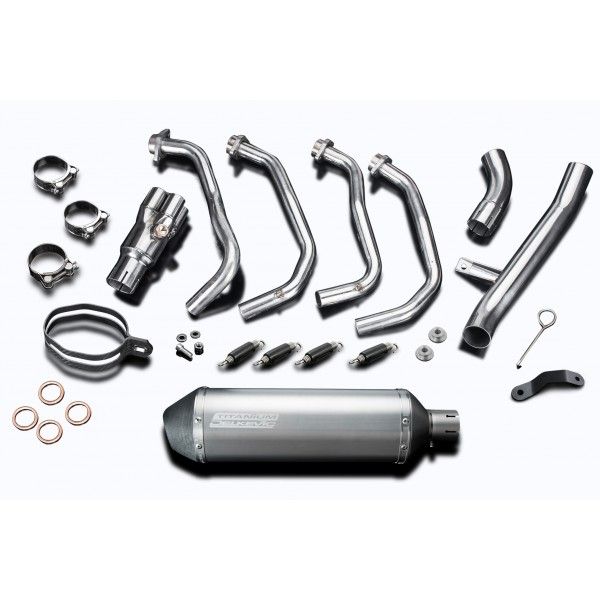 Delkevic volledig systeem X-Oval Titanium 343mm - Z900 (2017-2019)