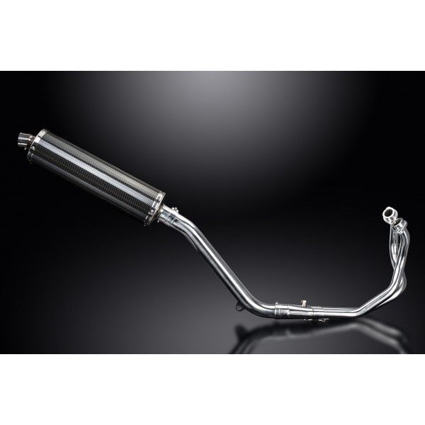 Delkevic volledig systeem Oval Carbon 450mm - CRF1000L Africa Twin 2016-2019