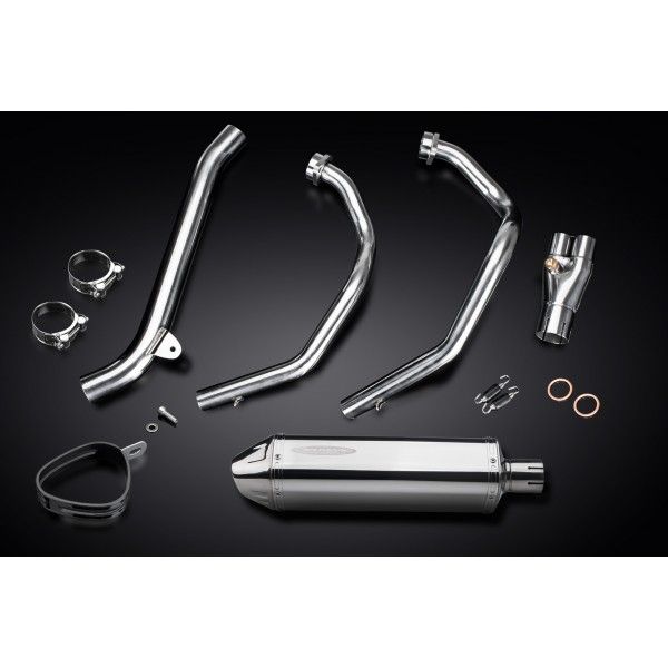 Delkevic volledig systeem Tri-Oval RVS 320mm - CRF1000L Africa Twin 2016-2019