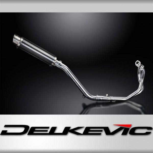 Delkevic volledig systeem Round Carbon 350mm - CRF1000L Africa Twin 2016-2019