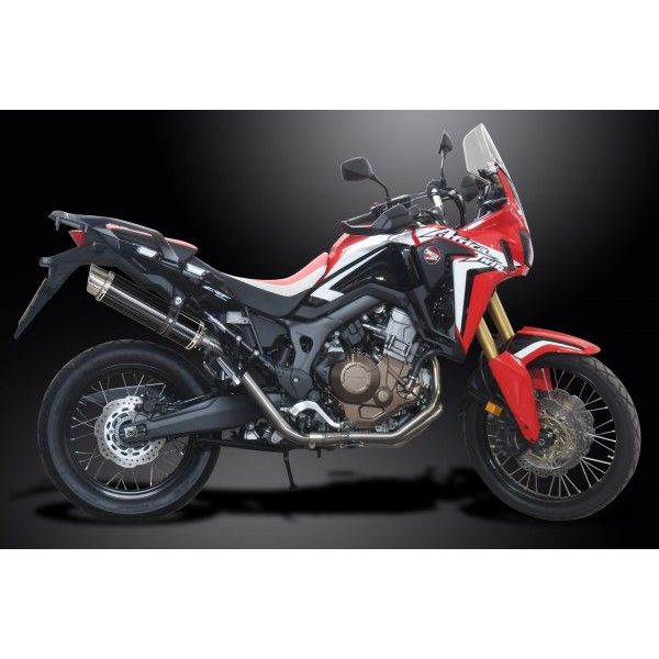 Delkevic volledig systeem Round Carbon 350mm - CRF1000L Africa Twin 2016-2019