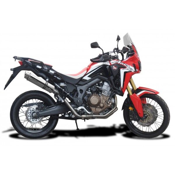 Delkevic volledig systeem Round RVS 350mm - CRF1000L Africa Twin 2016-2019