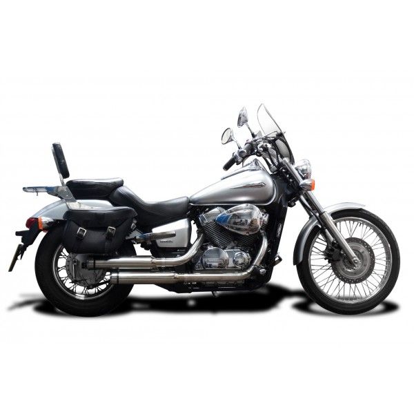 Delkevic volledig systeem Round RVS 410mm - VT750 SHADOW SPIRIT (2008-2018)