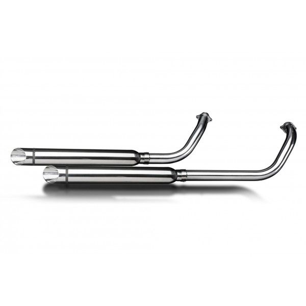 Delkevic volledig systeem Round RVS 550mm - VT750 SHADOW SPIRIT (2008-2018)