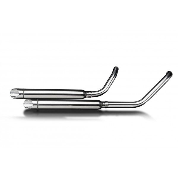 Delkevic volledig systeem Round RVS 550mm - VN1500 VN1600 96-08