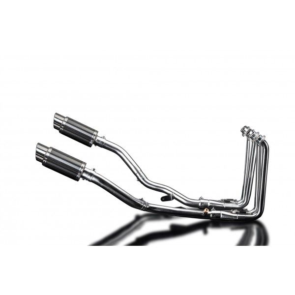 Delkevic volledig systeem Round Carbon 200mm - FJR1300 (2001-2005)