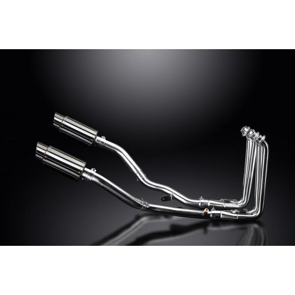 Delkevic volledig systeem Round RVS 200mm - FJR1300 (2001-2005)