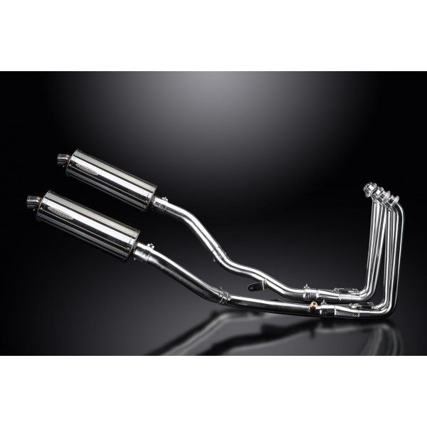 Delkevic volledig systeem Oval RVS 350mm - FJR1300 (2001-2005)